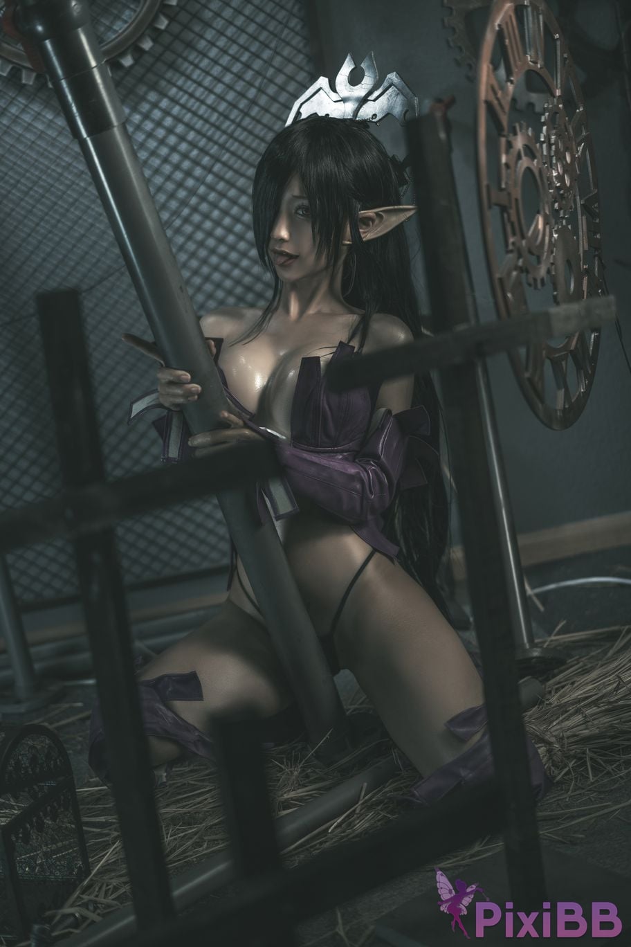 Coser chunmomo chunmomo Black Beast Queen PixiBB.COM 116