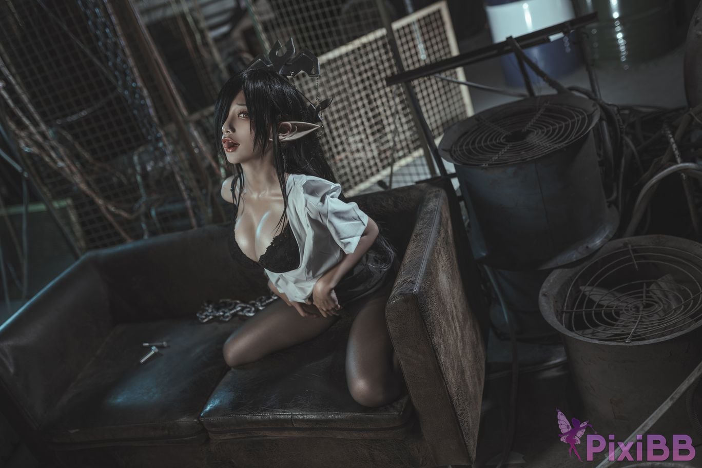 Coser chunmomo chunmomo Black Beast Queen PixiBB.COM 117