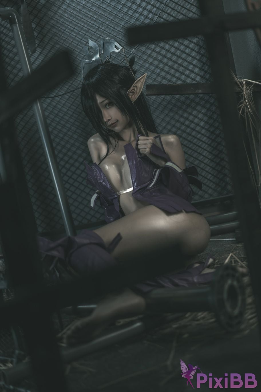 Coser chunmomo chunmomo Black Beast Queen PixiBB.COM 119