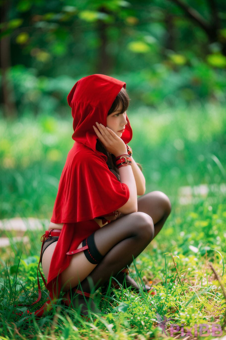 AI Enhanced DJAWA Photo DDiDDi Cheeky Red Riding Hood PixiBB.COM 003