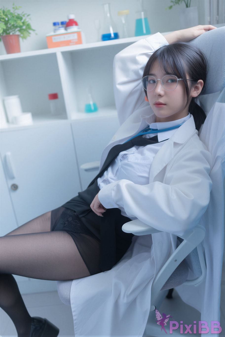 AI Enhanced Yeha Your Majesty School Nurse PixiBB.COM 106