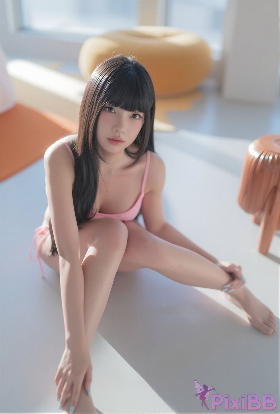 AI Enhanced Dongeuran round Baby Oil PixiBB.COM 129