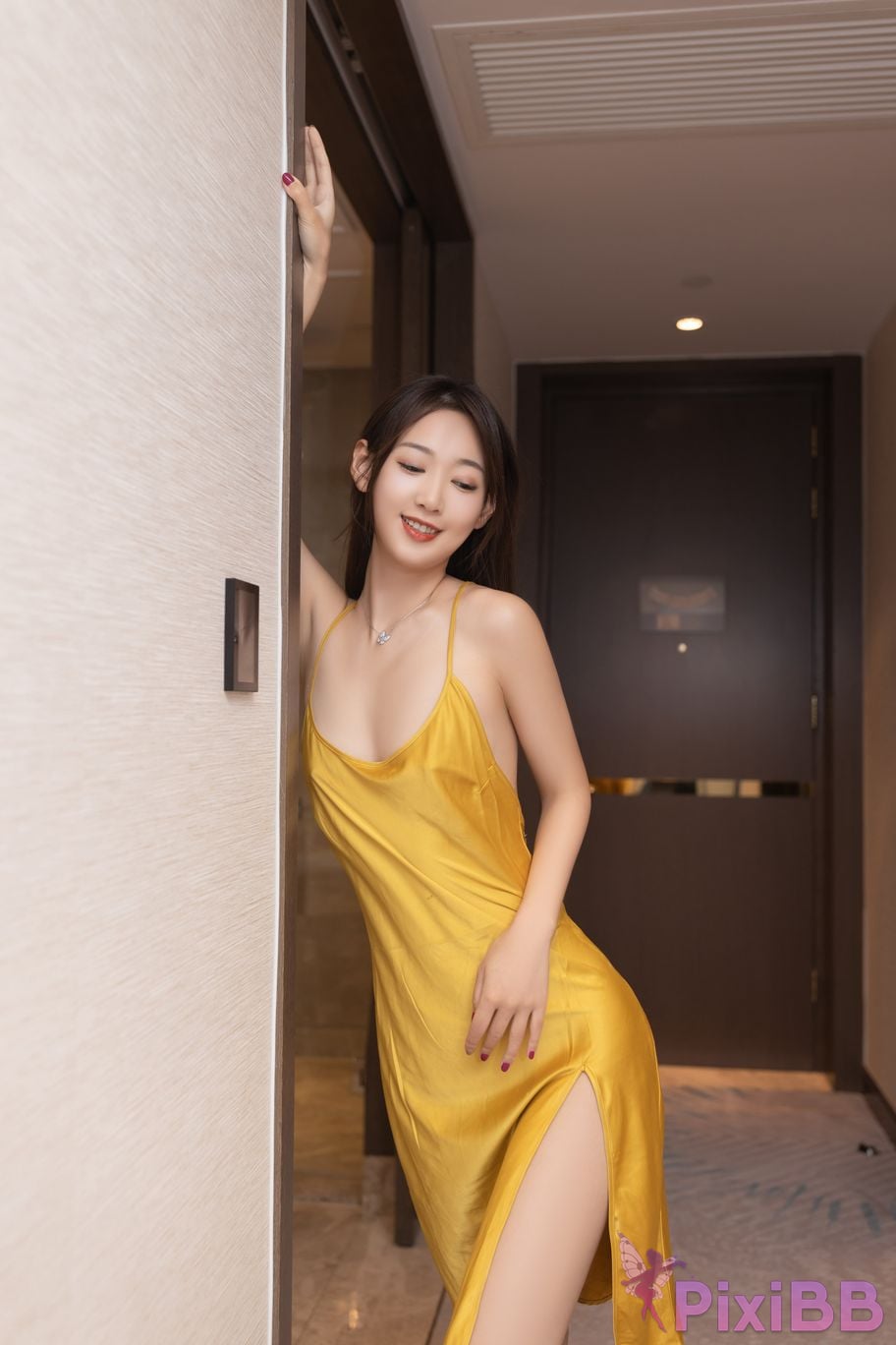 No watermark for in app purchases Tang An Qi Anqi vacuum lace panties PixiBB.COM 042
