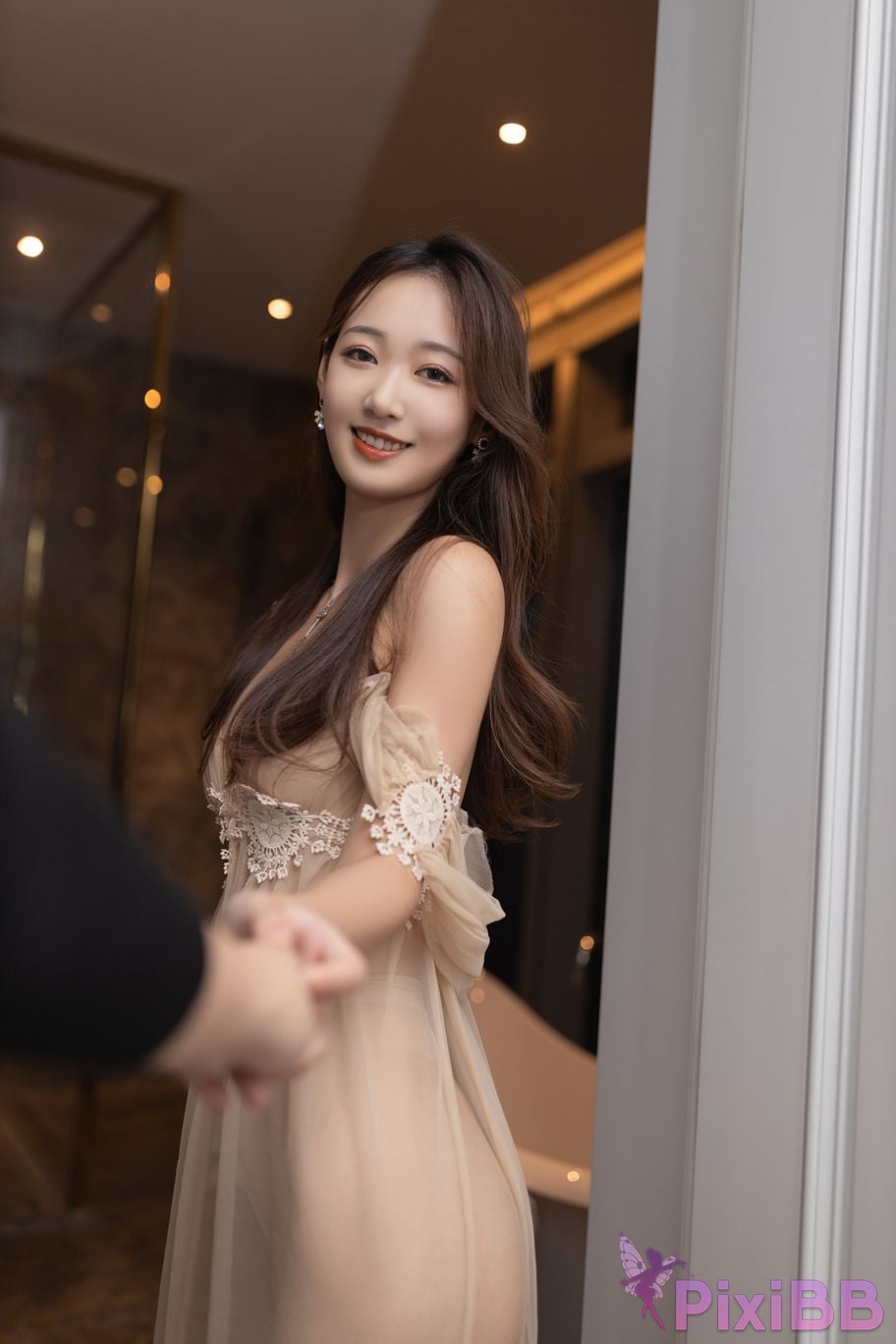 No watermark for in app purchases Tang An Qi Anqi Gauze vacuum stockings PixiBB.COM 031