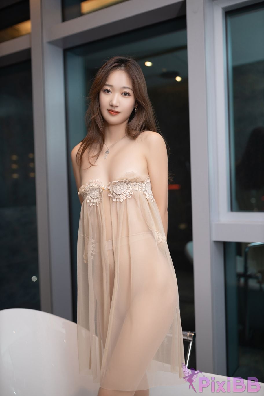 No watermark for in app purchases Tang An Qi Anqi Gauze vacuum stockings PixiBB.COM 042