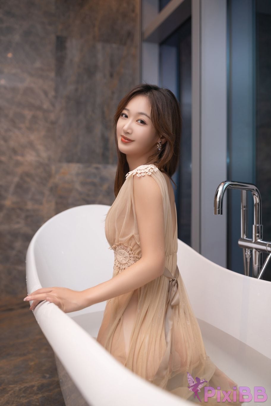 No watermark for in app purchases Tang An Qi Anqi Gauze vacuum stockings PixiBB.COM 072