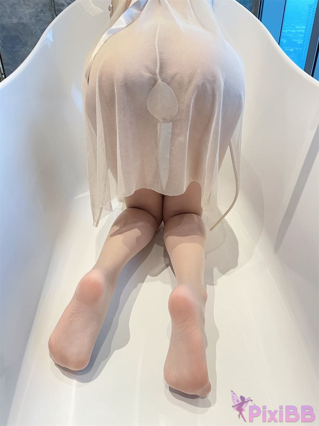No watermark for in app purchases Tang An Qi Anqi Gauze vacuum stockings PixiBB.COM 078