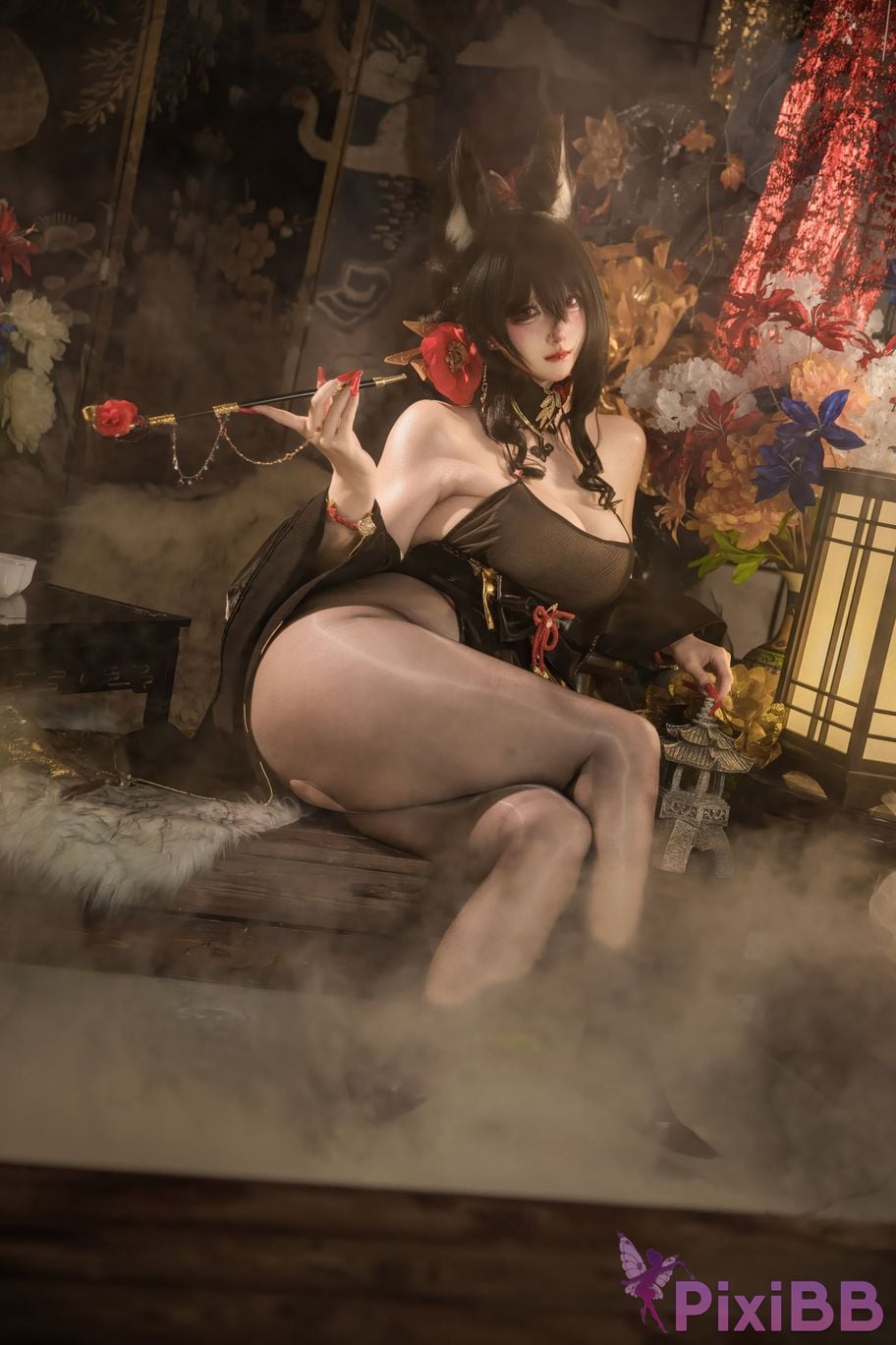 Cosplayer soso swish azur lane Omi PixiBB.COM 007