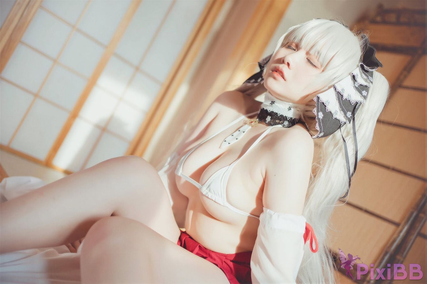 Cosplayer Ah Ban is very happy today azur lane Awesome witch 2 PixiBB.COM 008