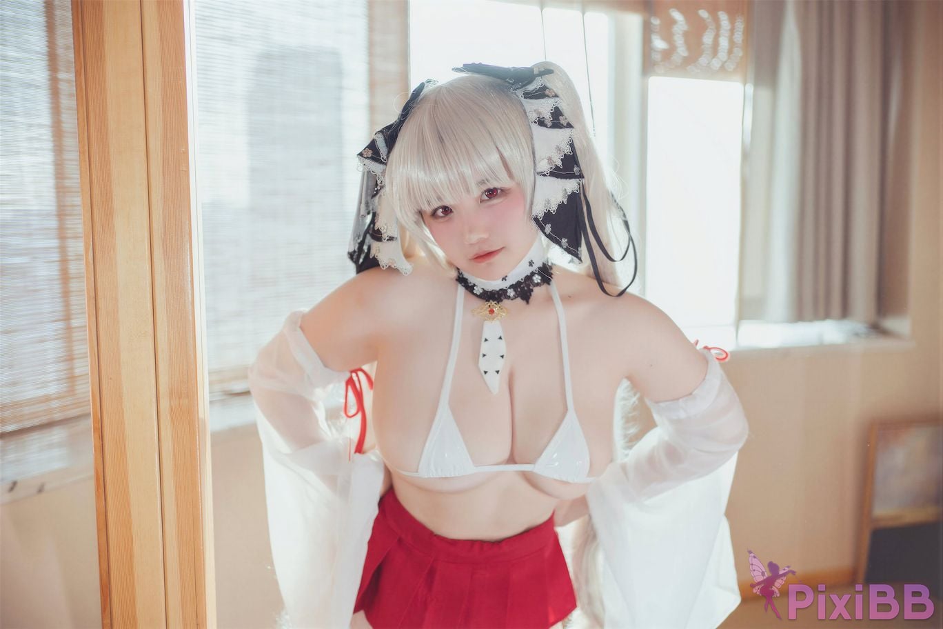 Cosplayer Ah Ban is very happy today azur lane Awesome witch 2 PixiBB.COM 018