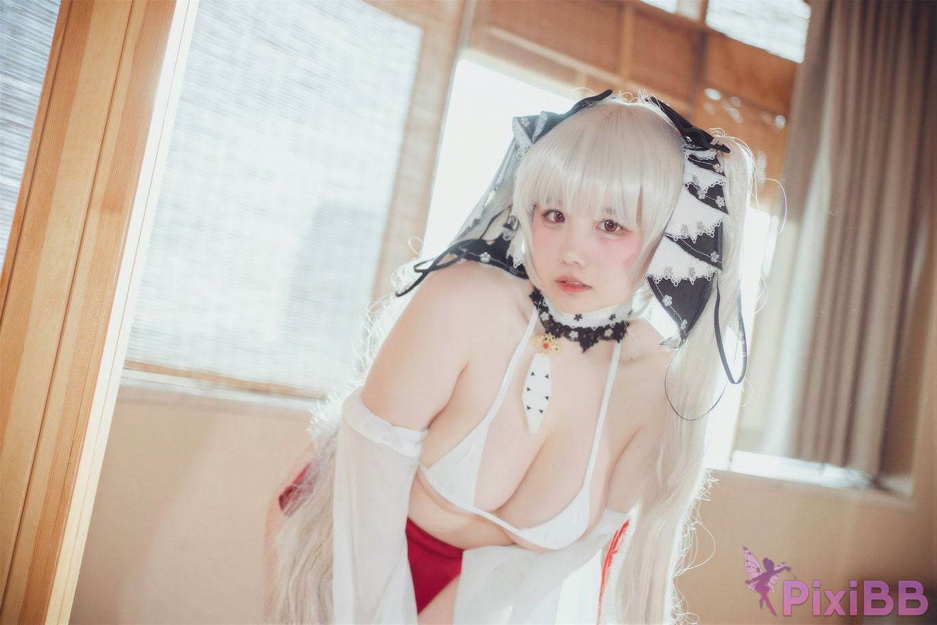 Cosplayer Ah Ban is very happy today azur lane Awesome witch 2 PixiBB.COM 023