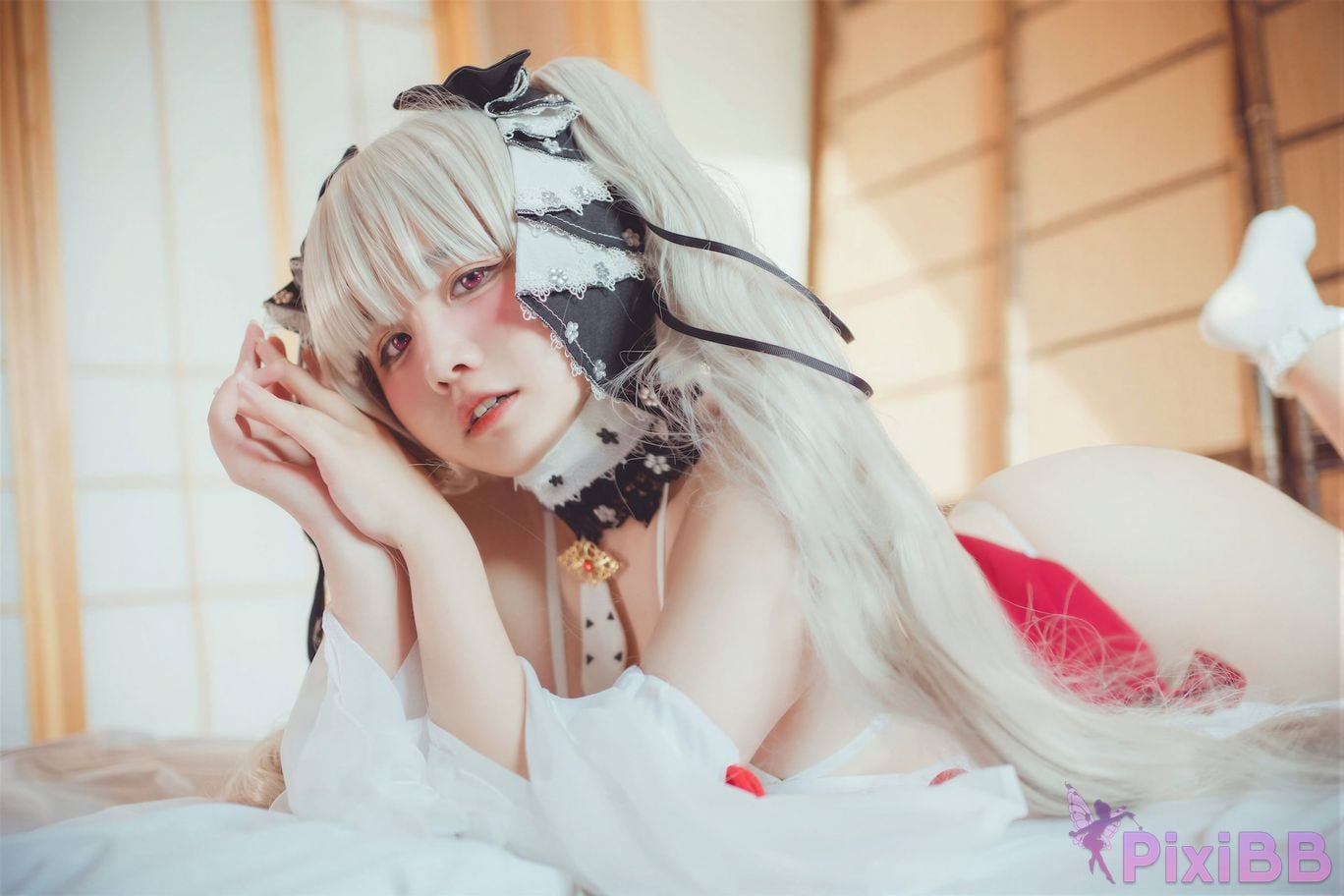 Cosplayer Ah Ban is very happy today azur lane Awesome witch 2 PixiBB.COM 027