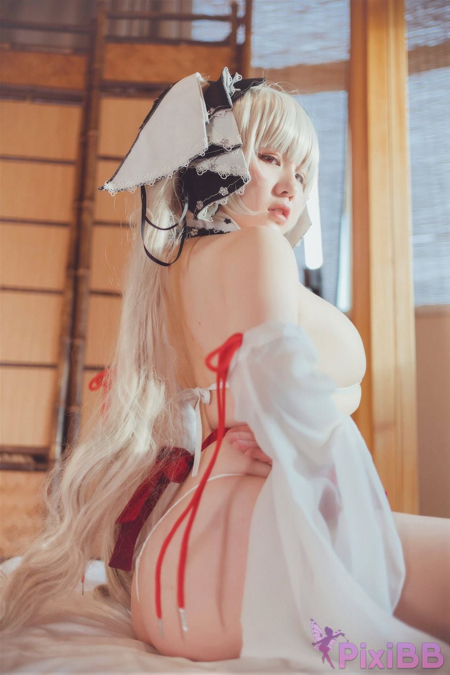 Cosplayer Ah Ban is very happy today azur lane Awesome witch 2 PixiBB.COM 035