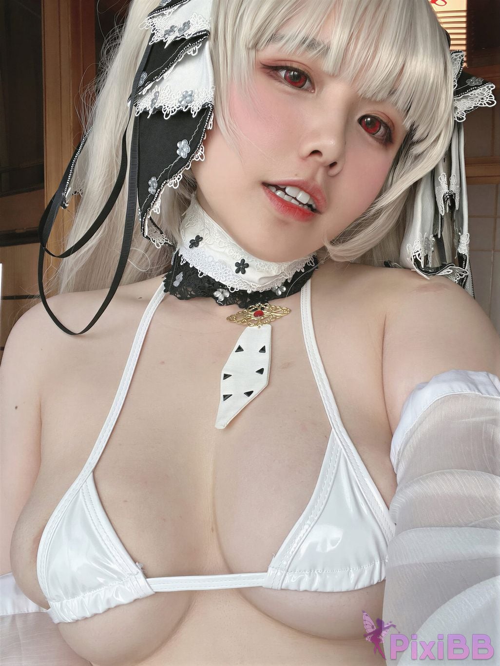 Cosplayer Ah Ban is very happy today azur lane Awesome witch 2 PixiBB.COM 046