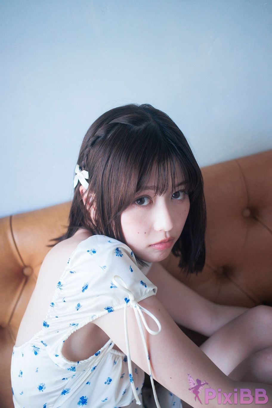 Japanese Idol Yuzuha Saeki A facial expression that arouses delusion SPA digital photo book PixiBB.COM 013