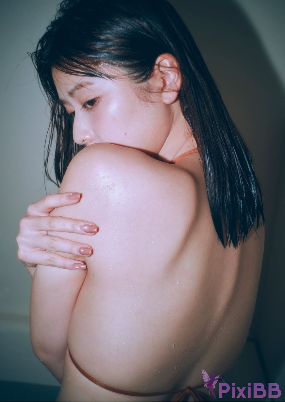 Japanese Idol Yuzuha Saeki Lo fi Girl PixiBB.COM 032