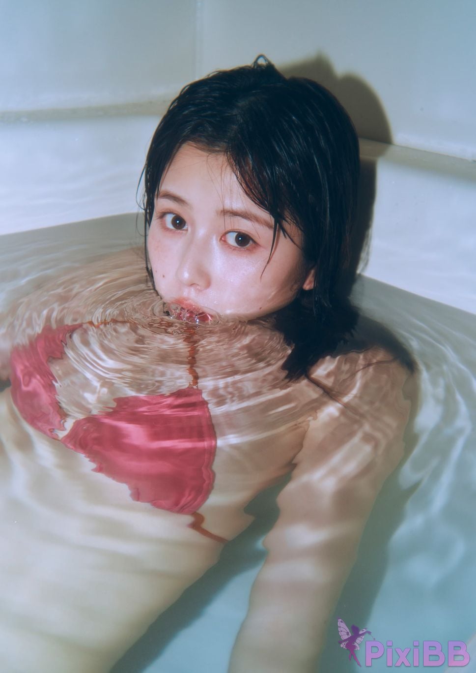Japanese Idol Yuzuha Saeki Lo fi Girl PixiBB.COM 036