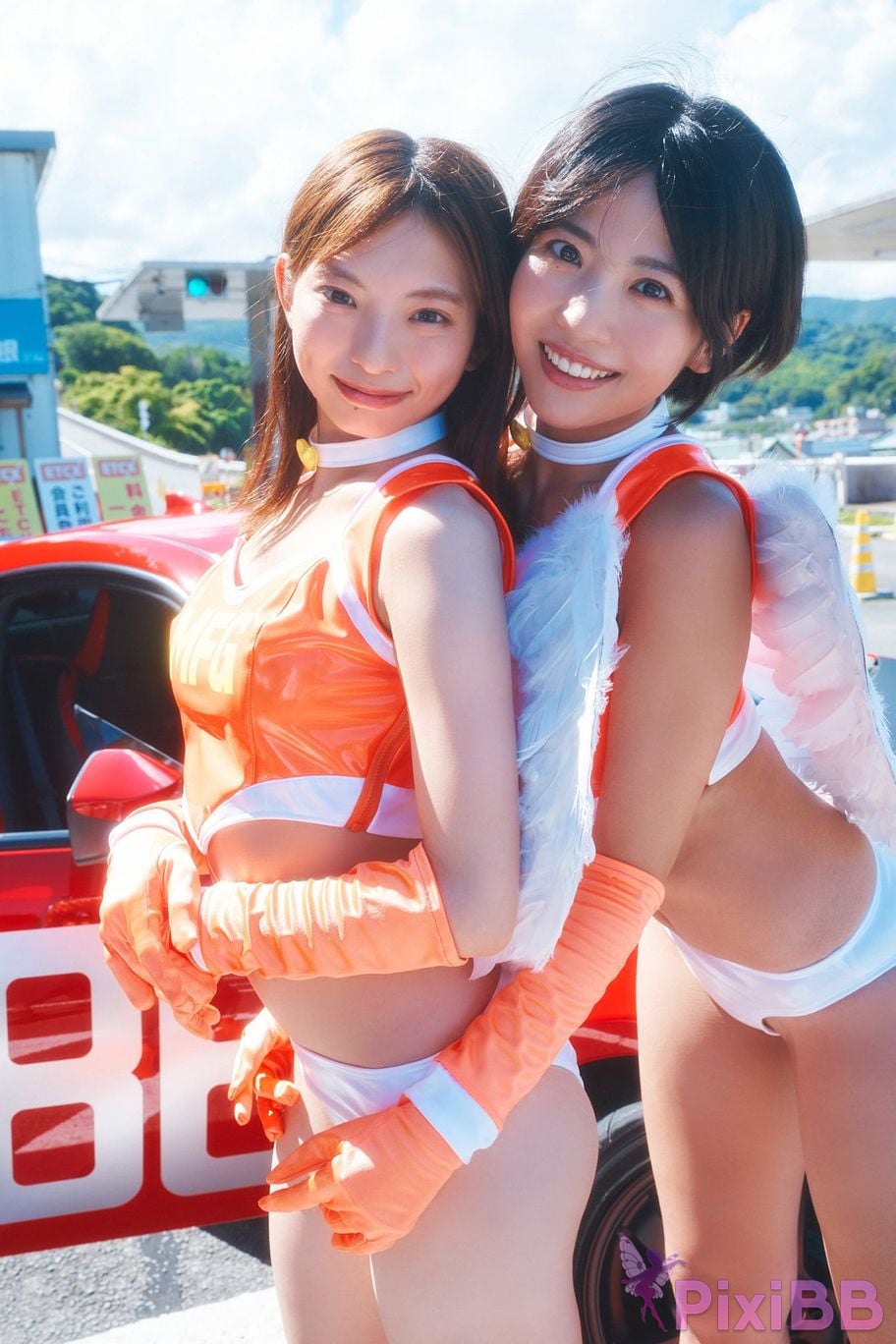 Japanese Idol Moeka Sasaki Moekou Ren Tojo Hiroshi MFG Angels 2023 Yanmaga Azaru YM2023 Issue 45 Unpublished Cut Digital Photo Album PixiBB.COM 002