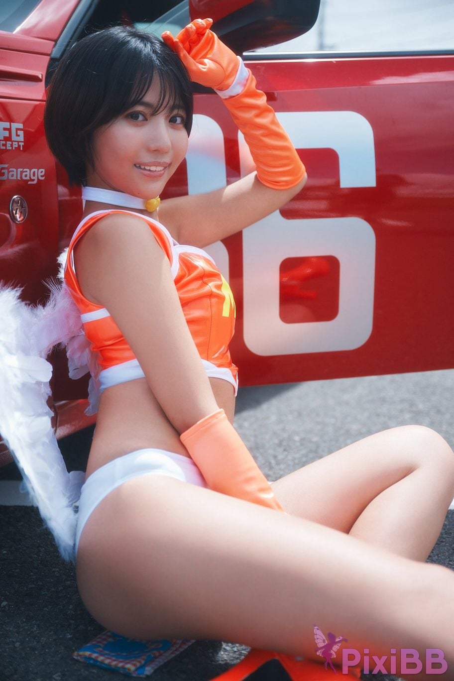 Japanese Idol Moeka Sasaki Moekou Ren Tojo Hiroshi MFG Angels 2023 Yanmaga Azaru YM2023 Issue 45 Unpublished Cut Digital Photo Album PixiBB.COM 004