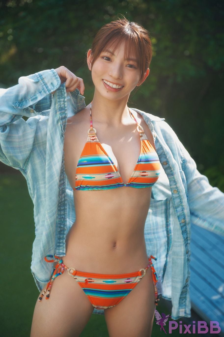 Japanese Idol Moeka Sasaki Moekou Ren Tojo Hiroshi MFG Angels 2023 Yanmaga Azaru YM2023 Issue 45 Unpublished Cut Digital Photo Album PixiBB.COM 022