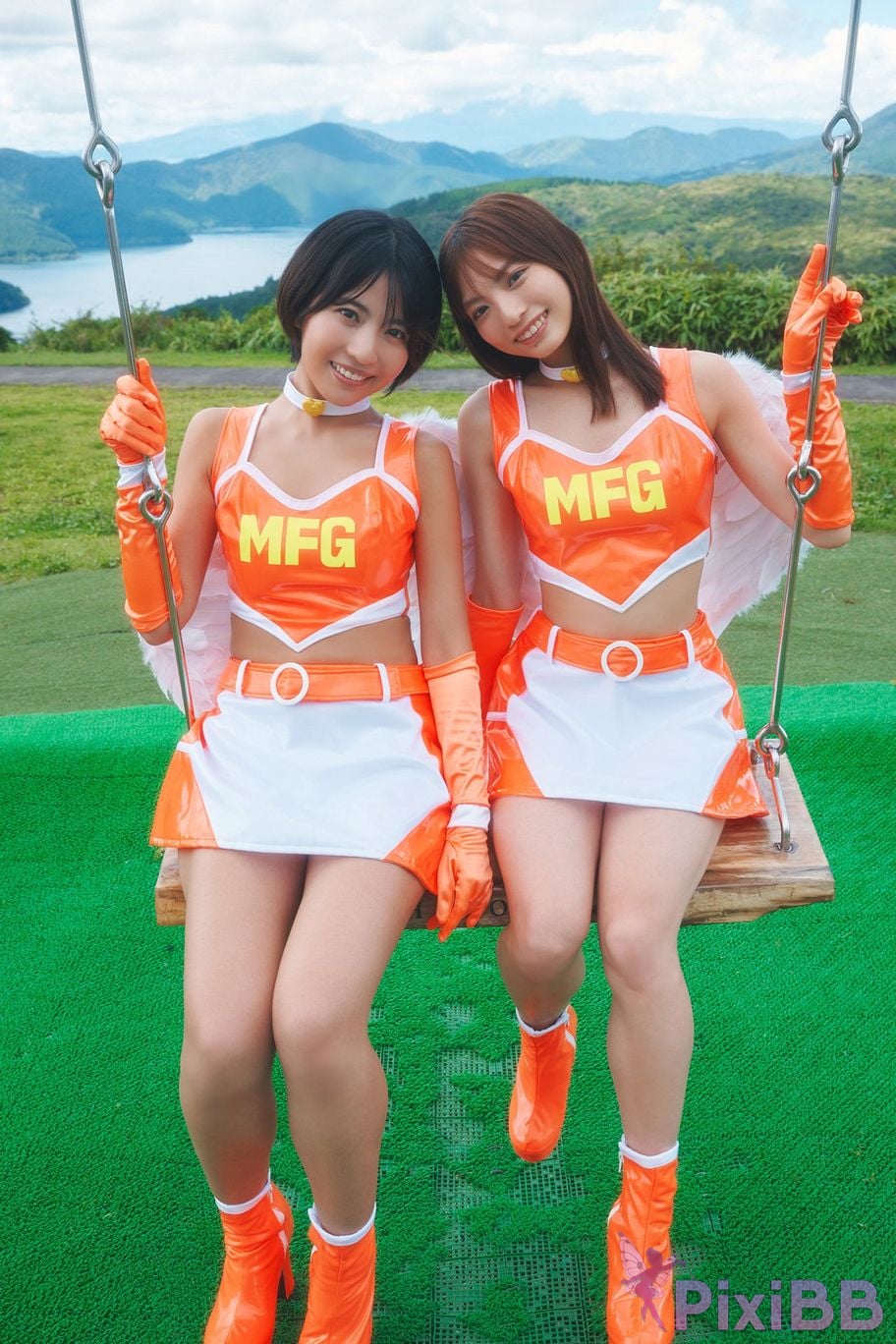Japanese Idol Moeka Sasaki Moekou Ren Tojo Hiroshi MFG Angels 2023 Yanmaga Azaru YM2023 Issue 45 Unpublished Cut Digital Photo Album PixiBB.COM 036