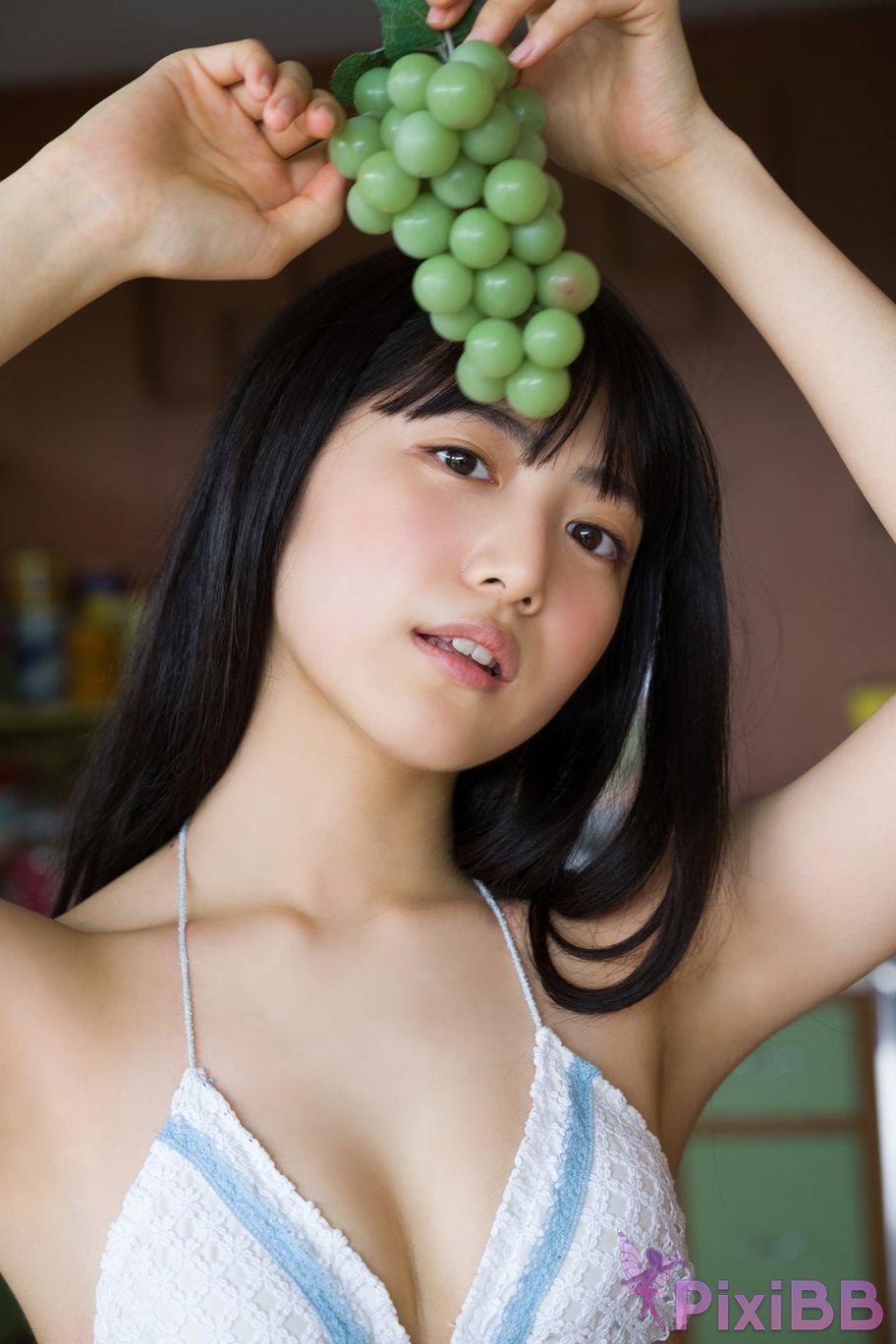 Japanese Idol Rio Yoshida Risakura cartoon action digital photo collection transparent summer PixiBB.COM 030