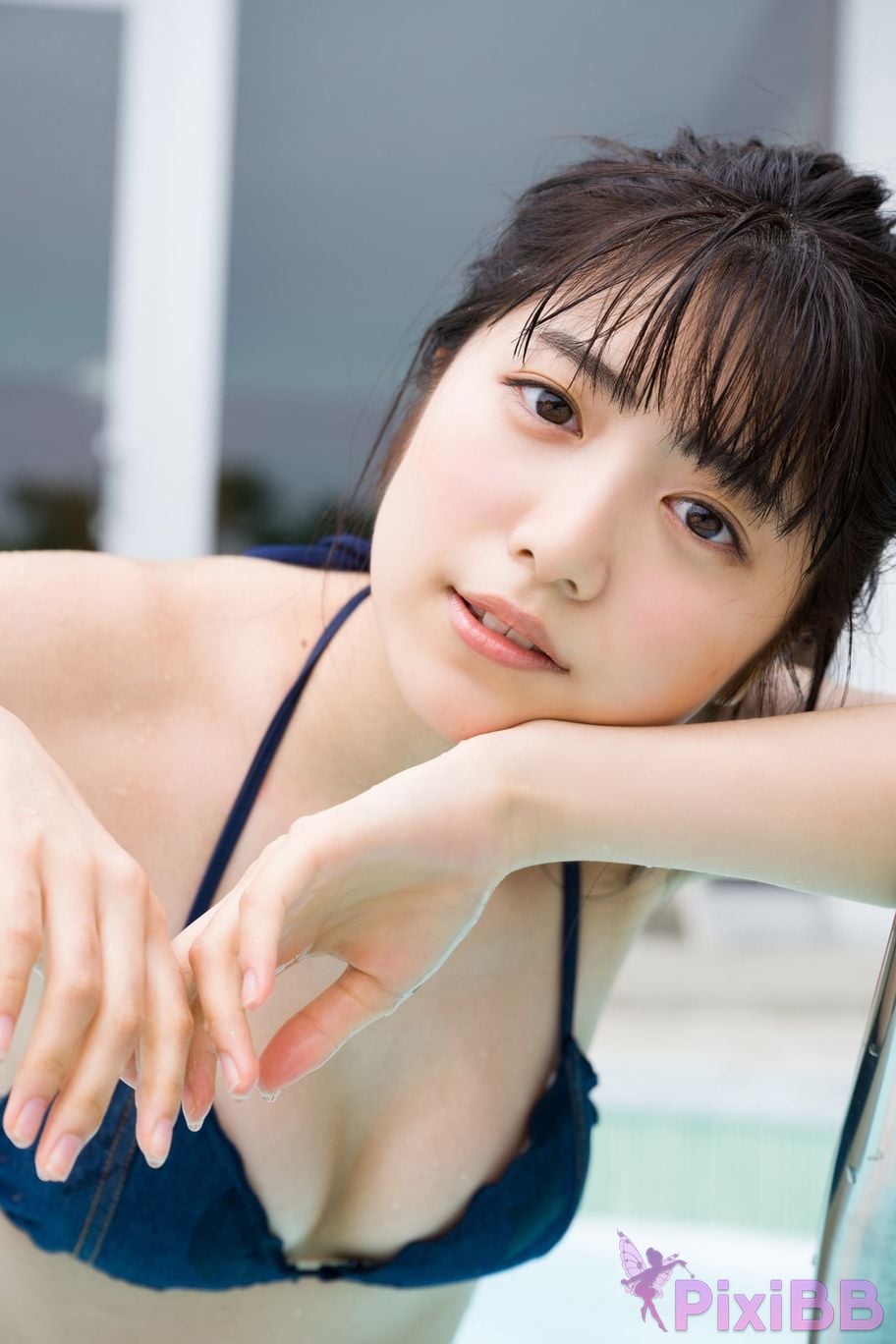 Japanese Idol Rio Yoshida Risakura cartoon action digital photo collection transparent summer PixiBB.COM 034