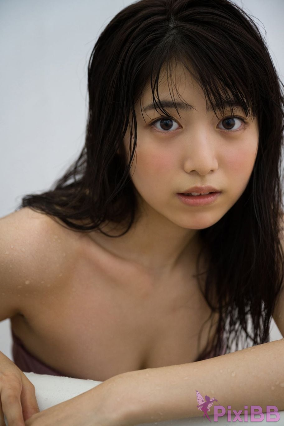 Japanese Idol Rio Yoshida Risakura cartoon action digital photo collection transparent summer PixiBB.COM 038