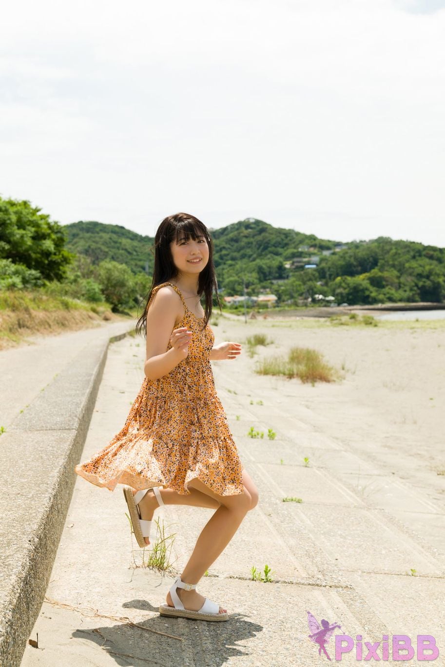 Japanese Idol Rio Yoshida Risakura cartoon action digital photo collection transparent summer PixiBB.COM 041