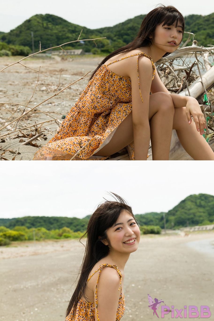 Japanese Idol Rio Yoshida Risakura cartoon action digital photo collection transparent summer PixiBB.COM 042
