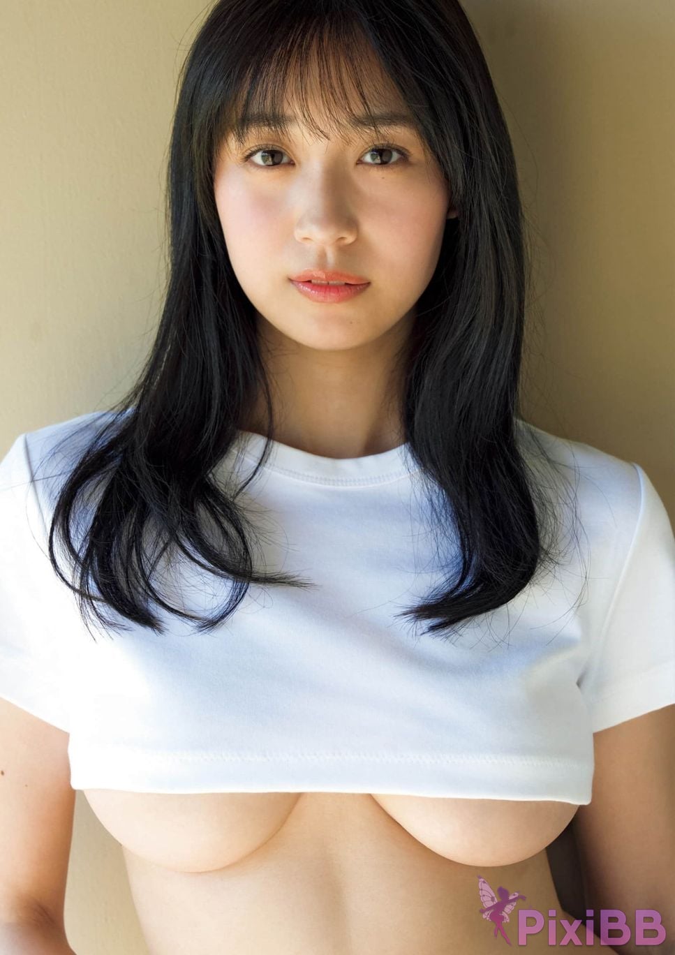Japanese Idol Aoi Mizobata gou duan kui 1st photo collection Stay blue PixiBB.COM 006