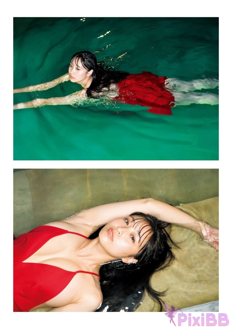 Japanese Idol Aoi Mizobata gou duan kui 1st photo collection Stay blue PixiBB.COM 054