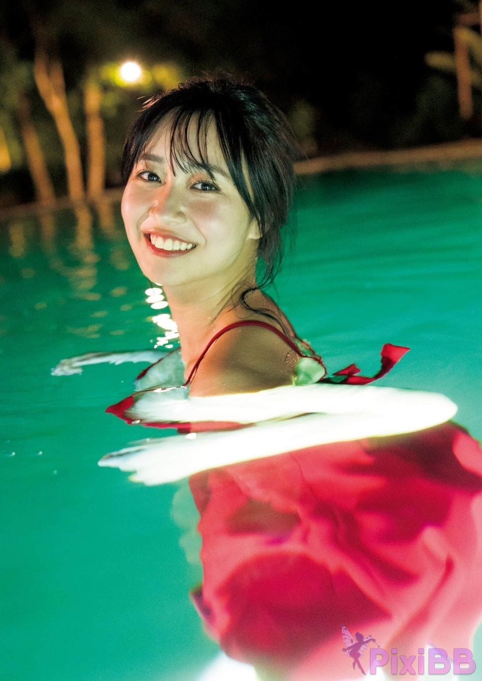Japanese Idol Aoi Mizobata gou duan kui 1st photo collection Stay blue PixiBB.COM 055