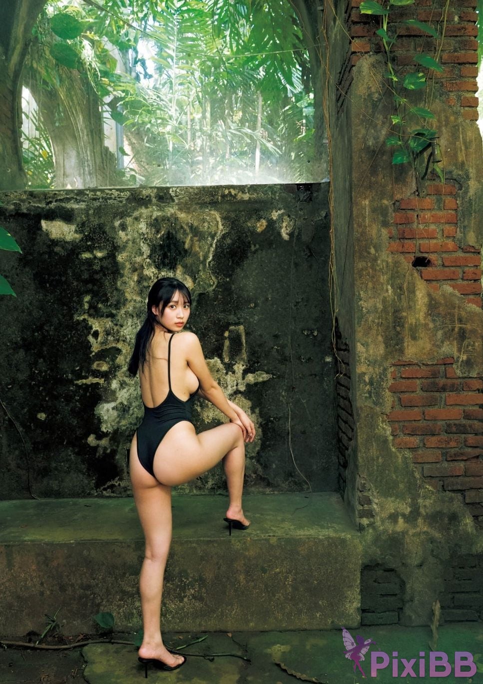 Japanese Idol Aoi Mizobata gou duan kui 1st photo collection Stay blue PixiBB.COM 070