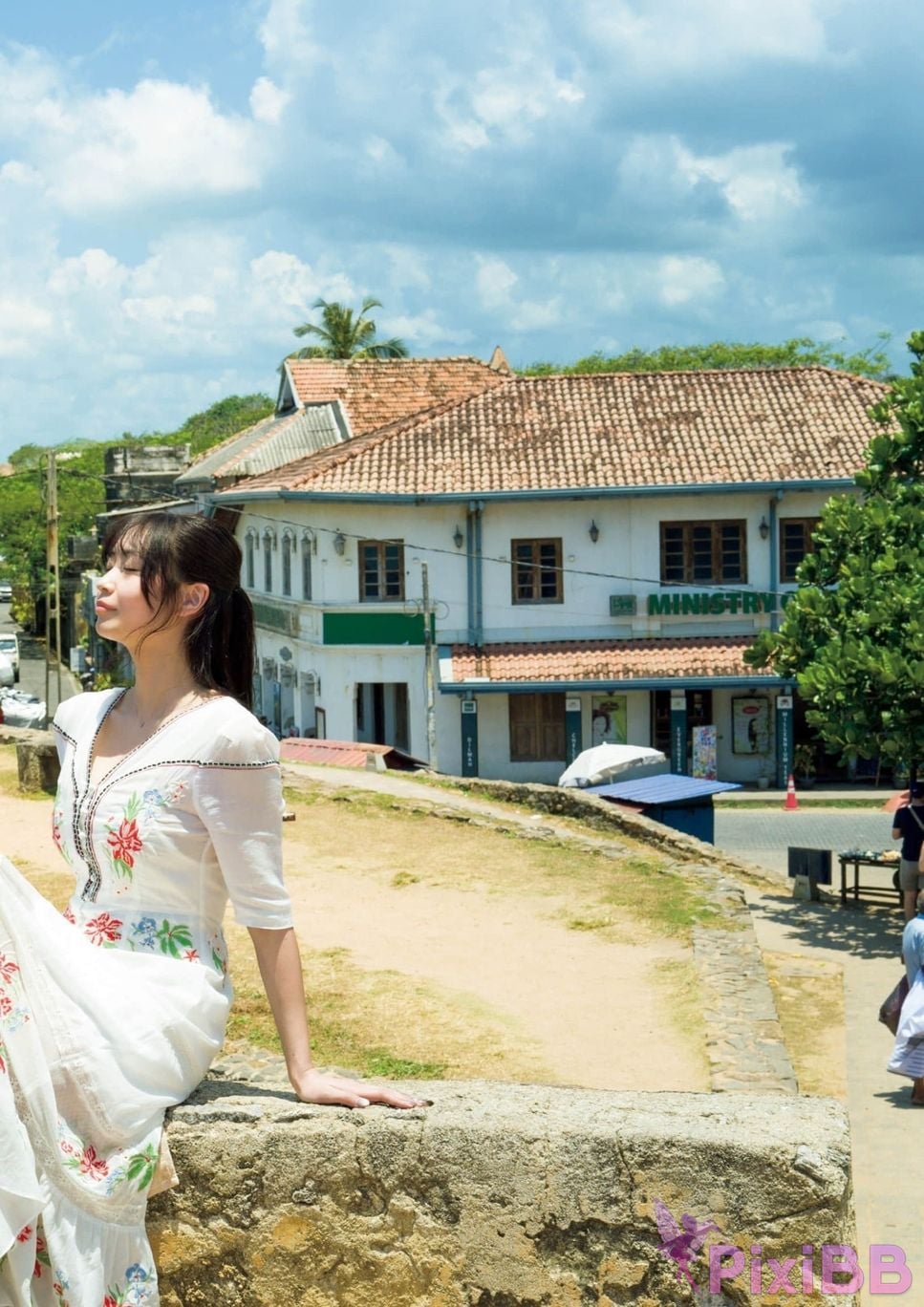 Japanese Idol Aoi Mizobata gou duan kui 1st photo collection Stay blue PixiBB.COM 126