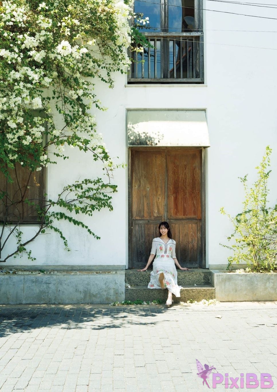 Japanese Idol Aoi Mizobata gou duan kui 1st photo collection Stay blue PixiBB.COM 130