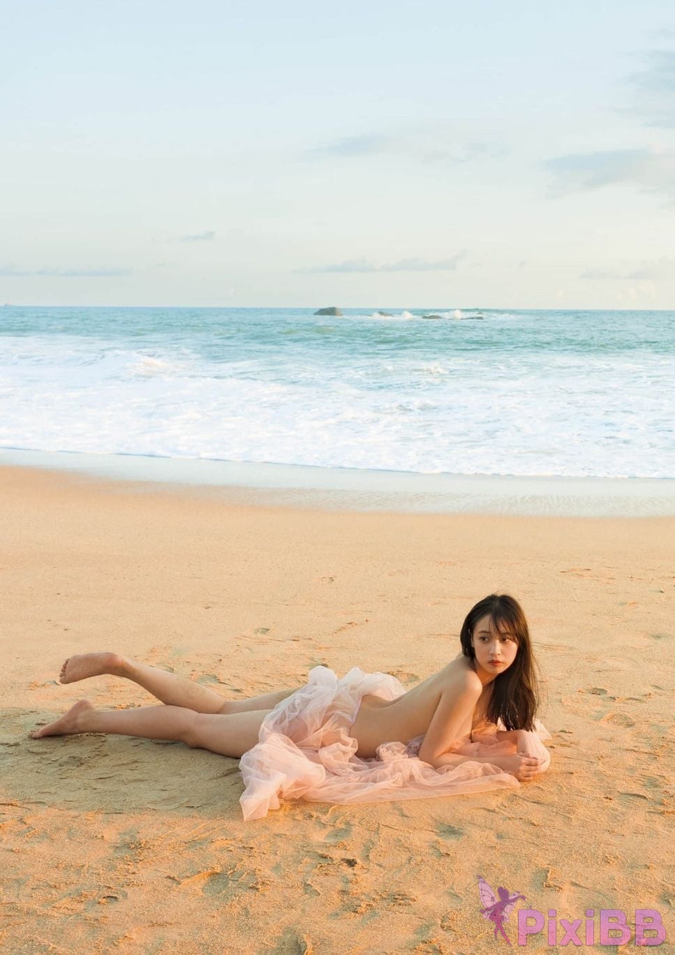 Japanese Idol Aoi Mizobata gou duan kui 1st photo collection Stay blue PixiBB.COM 147