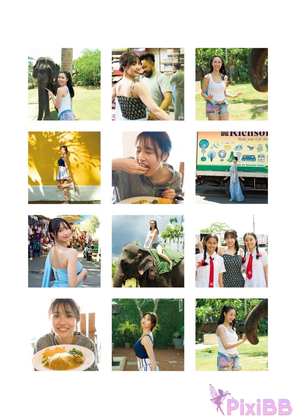 Japanese Idol Aoi Mizobata gou duan kui 1st photo collection Stay blue PixiBB.COM 154