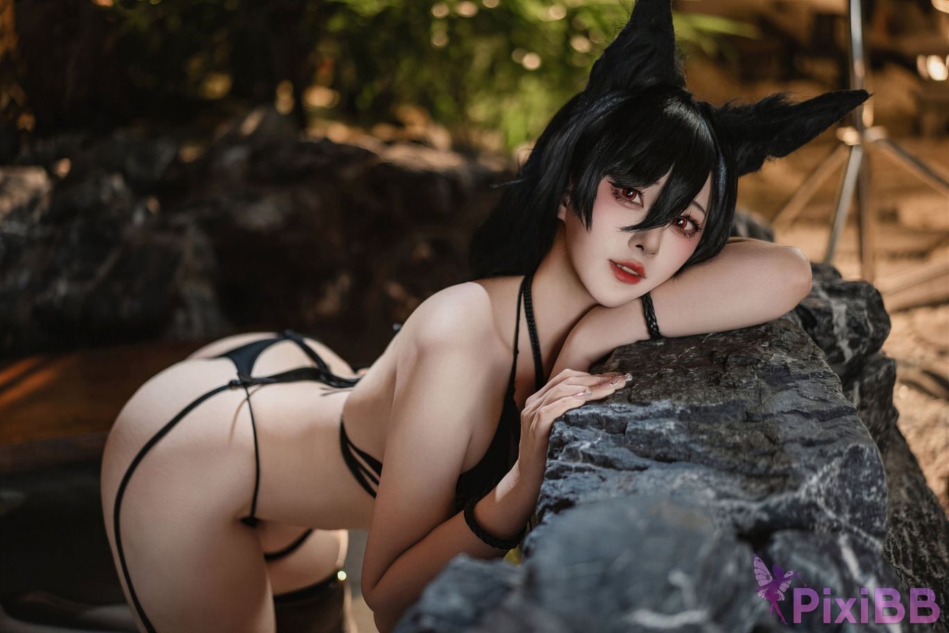 Cosplayer Natsuko Xia Xiazi azur lane Omi Escape failed PixiBB.COM 063