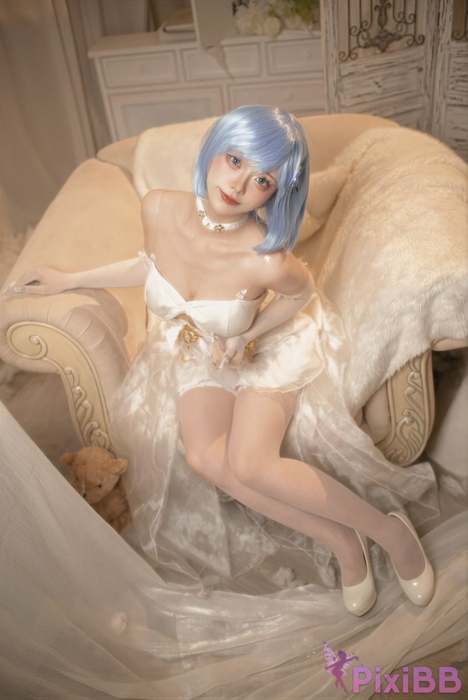 Cosplayer Futa Maeno azur lane Chapayev PixiBB.COM 005
