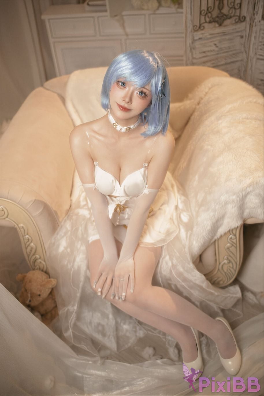 Cosplayer Futa Maeno azur lane Chapayev PixiBB.COM 006