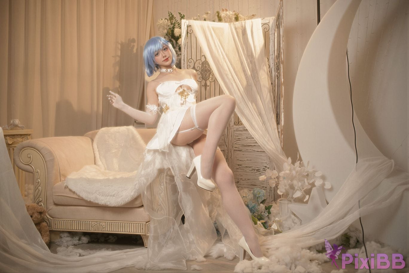 Cosplayer Futa Maeno azur lane Chapayev PixiBB.COM 014