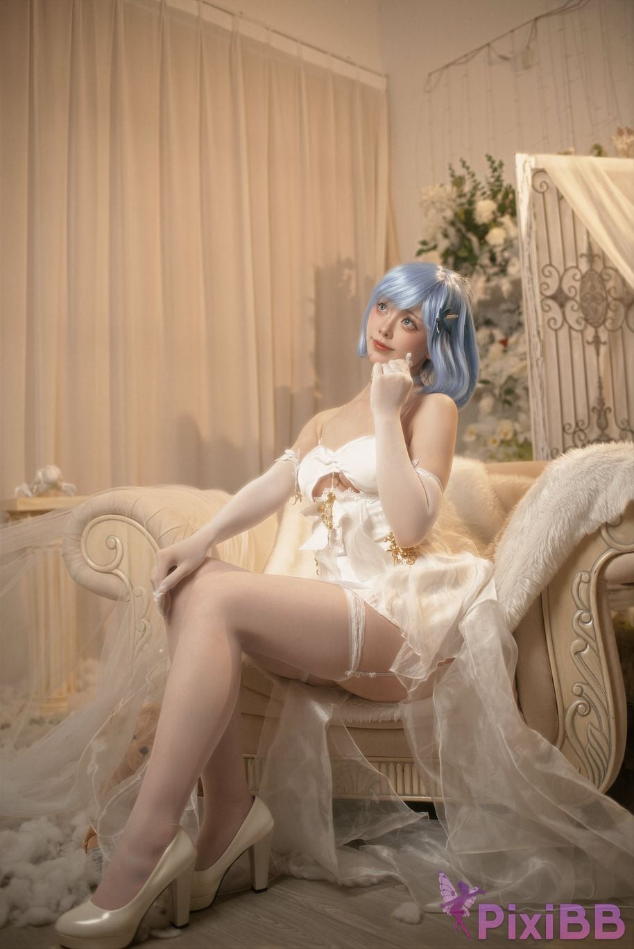 Cosplayer Futa Maeno azur lane Chapayev PixiBB.COM 023
