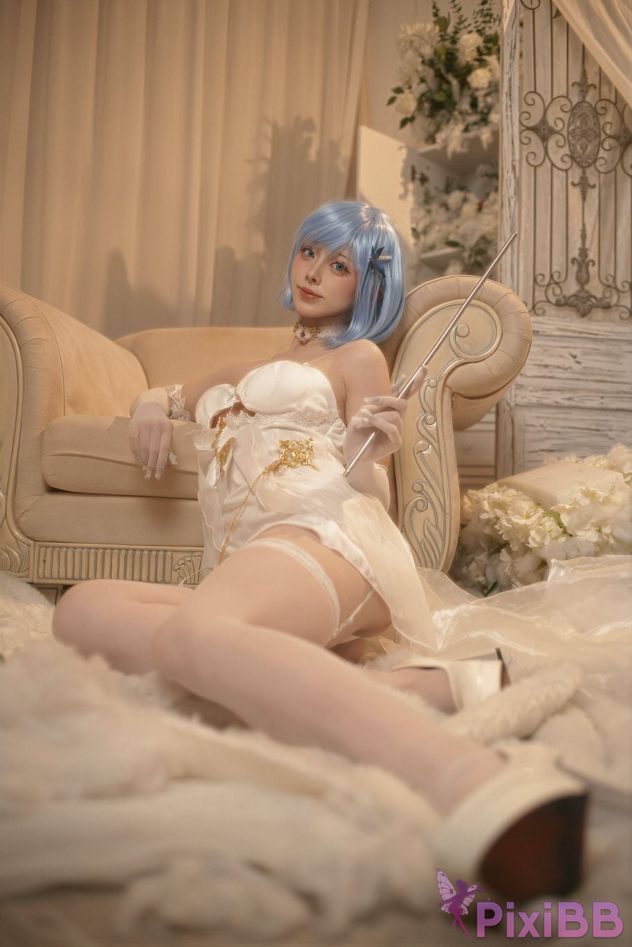 Cosplayer Futa Maeno azur lane Chapayev PixiBB.COM 035