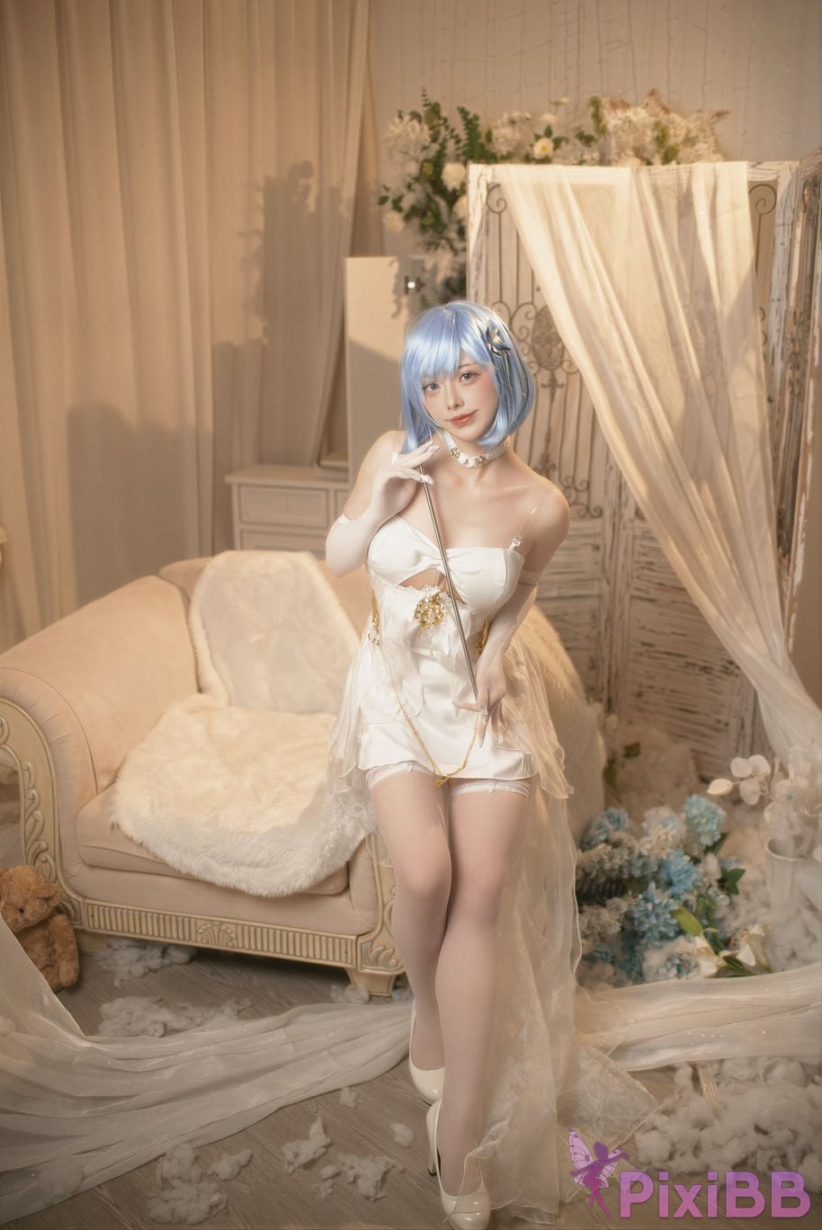 Cosplayer Futa Maeno azur lane Chapayev PixiBB.COM 044