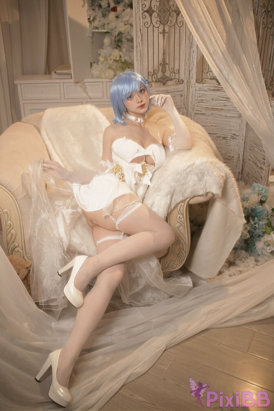 Cosplayer Futa Maeno azur lane Chapayev PixiBB.COM 049