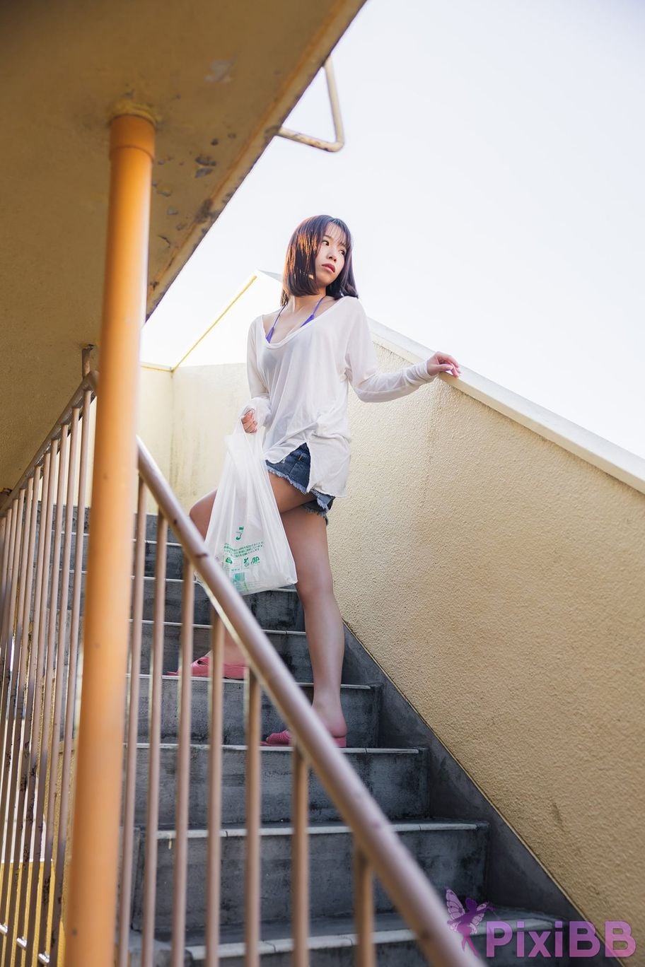 Japanese Idol Himari Otsu yi yang kui sunset Young Champion Digigra PixiBB.COM 046
