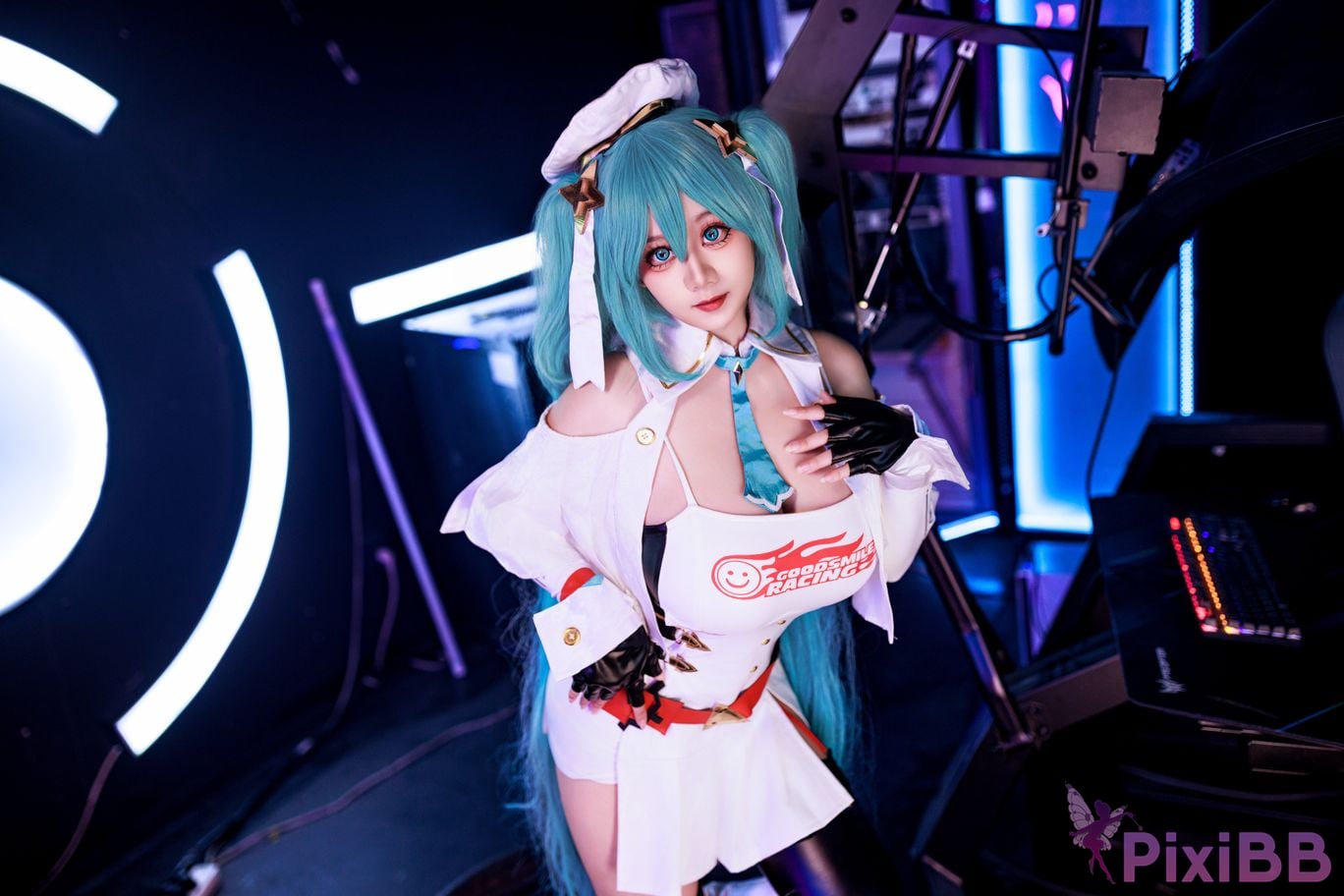 Cosplayer A Xuexue racing MIKU PixiBB.COM 024