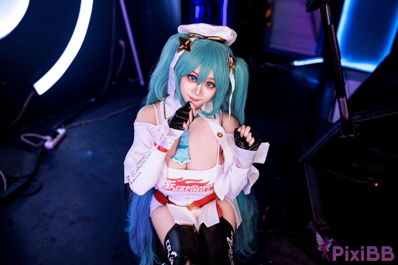 Cosplayer A Xuexue racing MIKU PixiBB.COM 025