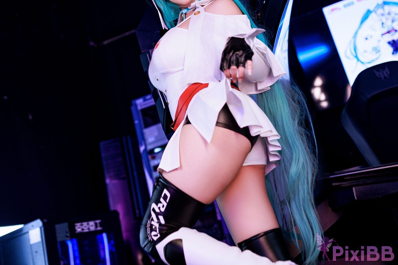 Cosplayer A Xuexue racing MIKU PixiBB.COM 027